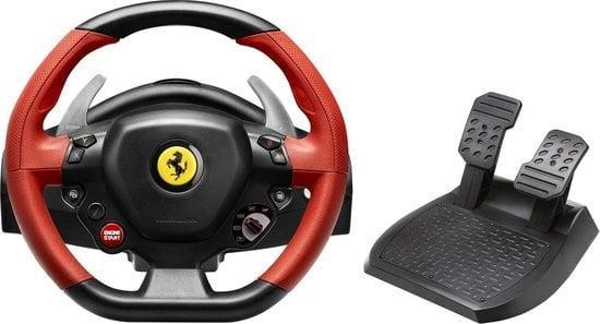 Thrustmaster Ferrari 458 Spider Racestuur Xbox One & Xbox..., Spelcomputers en Games, Spelcomputers | Xbox One, Zo goed als nieuw