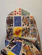 Limited Edition Art Deco stof met speelkaarten - Artmaison