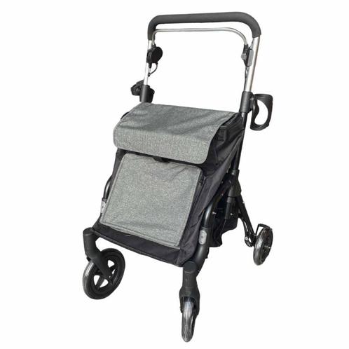 MultiMotion Shopper rollator met grote tas | Kleur: Grijs |, Diversen, Rollators, Ophalen of Verzenden