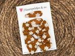 Haarstrik Flo setje 13 - set van twee strikken en twee speld, Nieuw, Ophalen of Verzenden