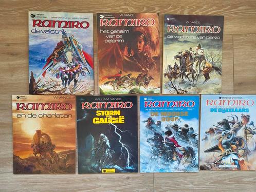 Ramiro stripboeken - Ramiro strips te koop - William Vance, Boeken, Stripboeken, Gelezen, Complete serie of reeks, Verzenden