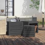 vidaXL 3-delige Tuinboxset massief grenenhout grijs, Tuin en Terras, Verzenden, Nieuw