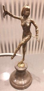 Chiparus - sculptuur, Chiparus Art Deco Bronze Dancer Figure, Antiek en Kunst