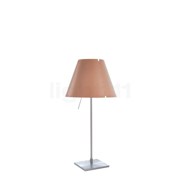 Luceplan Costanzina Tafellamp, aluminium/nougat, Huis en Inrichting, Lampen | Tafellampen, Nieuw, Verzenden