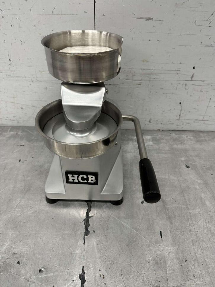 RVS Hamburgerpers 130 mm Slagerij Horeca, Zakelijke goederen, Horeca | Keukenapparatuur, Nieuw in verpakking, Ophalen of Verzenden