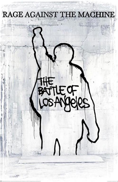Poster Rage Against The Machine the Battle for Los Angeles, Verzamelen, Posters, Nieuw, A1 t/m A3, Verzenden