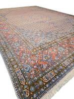 .Groot Perzisch Tapijt Moud 400x300 wollen vloerkleed iran, Blauw, 200 cm of meer, Ophalen of Verzenden, Zo goed als nieuw