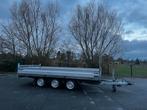 Hapert Plateauwagen 405 x 205 3-asser in goede staat !, Auto diversen, Aanhangers en Bagagewagens, Ophalen, Gebruikt