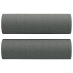 Sierkussens 15x50 Donkergrijs - Retourdeal - Topdeal!, Huis en Inrichting, Ophalen of Verzenden, Nieuw, Grijs, Cilindervormig