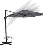 2dekans | VONROC Premium Zweefparasol Bardolino Ø300cm –, Ophalen of Verzenden, Zo goed als nieuw