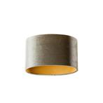 Velours lampenkap groen met gouden binnenkant ovaal 25/16/15, Huis en Inrichting, Verzenden, Nieuw, Classic-antique, Ovaal