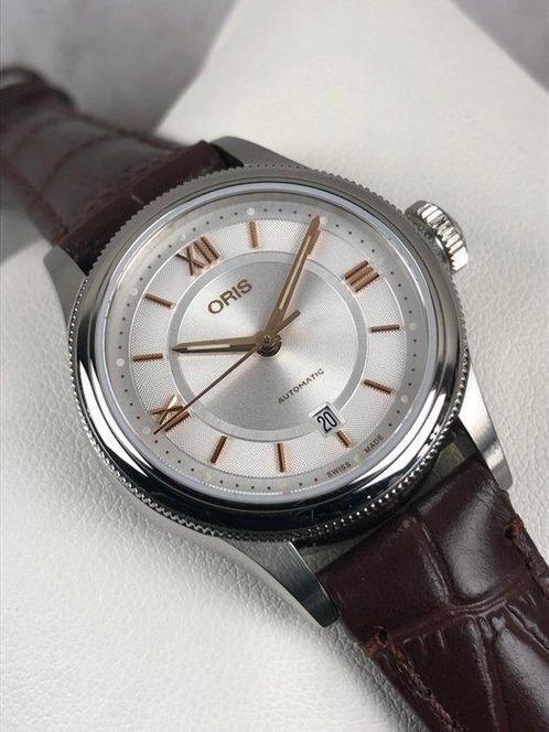 Oris - Classic Date Automatic - 01 561 7718 4071-07 5 14 32, Sieraden, Tassen en Uiterlijk, Horloges | Heren