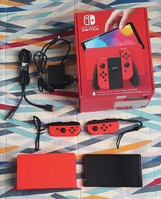 Nintendo - Switch - Nintendo Switch OLED Mario Red Special, Spelcomputers en Games, Spelcomputers | Overige Accessoires