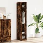 vidaXL Kledingkast 30x50x200 cm bewerkt hout gerookt, Huis en Inrichting, Kasten | Kledingkasten, Verzenden, Nieuw
