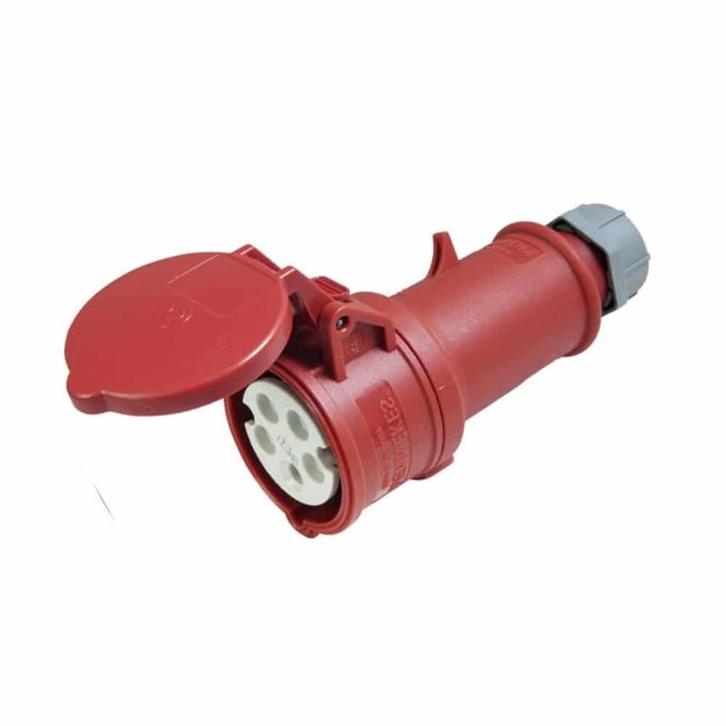 Mennekes CEE koppelcontactstop 32A 5 polig - 14520, Doe-het-zelf en Verbouw, Elektra en Kabels, Ophalen of Verzenden