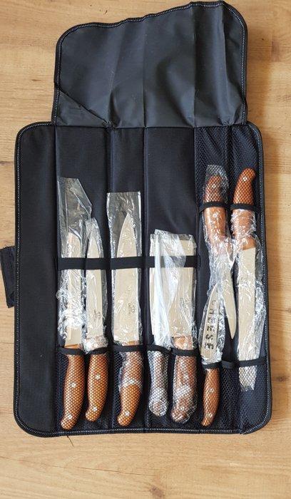 Royal Swiss - Bestekset (9) - Hout, Staal, Antiek en Kunst, Antiek | Keukenbenodigdheden