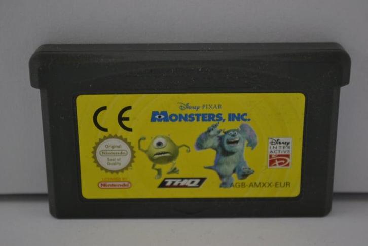 Monsters Inc. (GBA EUR), Spelcomputers en Games, Games | Nintendo Game Boy, Zo goed als nieuw, Verzenden