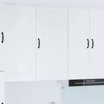 vidaXL Keukenkast aan de muur met plank Hoogglans wit 50 x, Huis en Inrichting, Keuken | Keukenelementen, Verzenden, Nieuw, Wit