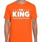 Shirt bedrukt met The King oranje heren - Koningsdag shirts, Nieuw, Ophalen of Verzenden