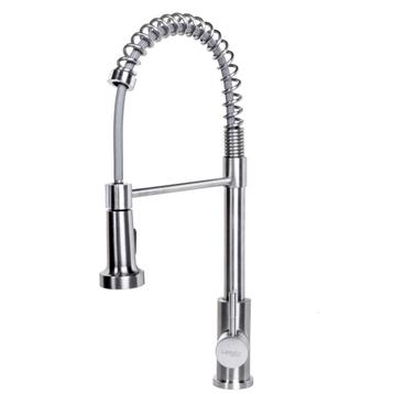 Keukenkraan uittrekbare uitloop | RVS | Zilver | Mengkraan beschikbaar voor biedingen