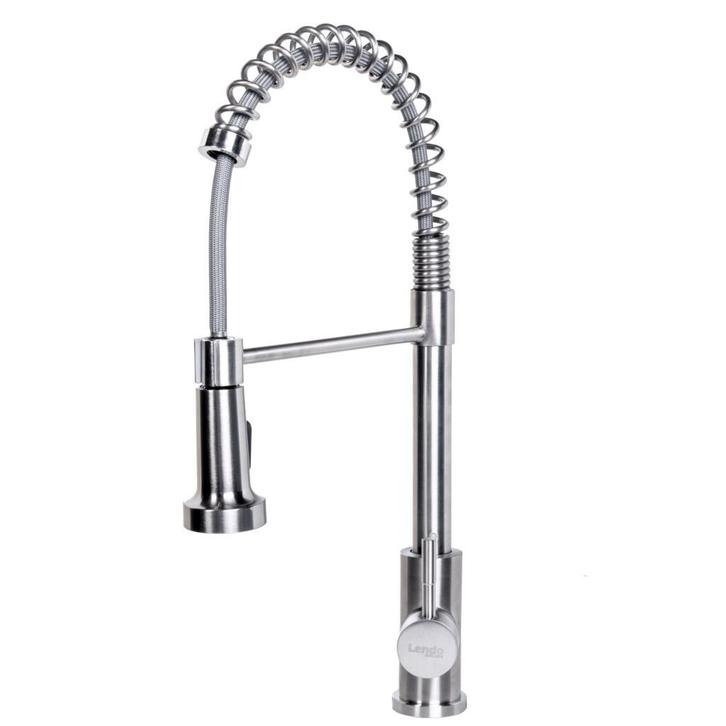 Keukenkraan uittrekbare uitloop | RVS | Zilver | Mengkraan, Huis en Inrichting, Keuken | Keukenelementen, Minder dan 25 cm, Overige kleuren