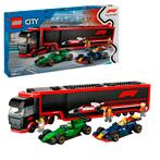 LEGO City 60445 F1 Truck met RB20 en AMR24 F1 Autos, Kinderen en Baby's, Speelgoed | Duplo en Lego, Verzenden, Nieuw