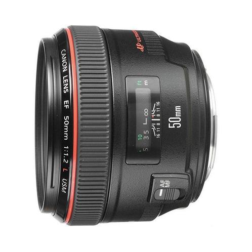 Canon EF 50mm f/1.2L USM objectief - Tweedehands, Audio, Tv en Foto, Fotografie | Lenzen en Objectieven, Standaardlens, Gebruikt