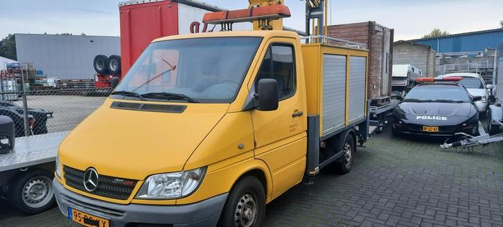 Mercedes-Benz Sprinter 311 hoogwerker 2005 - 10.00m hoog !!, Auto's, Bestelauto's, Onderhoudsboekje, Te koop, Handgeschakeld, BTW verrekenbaar