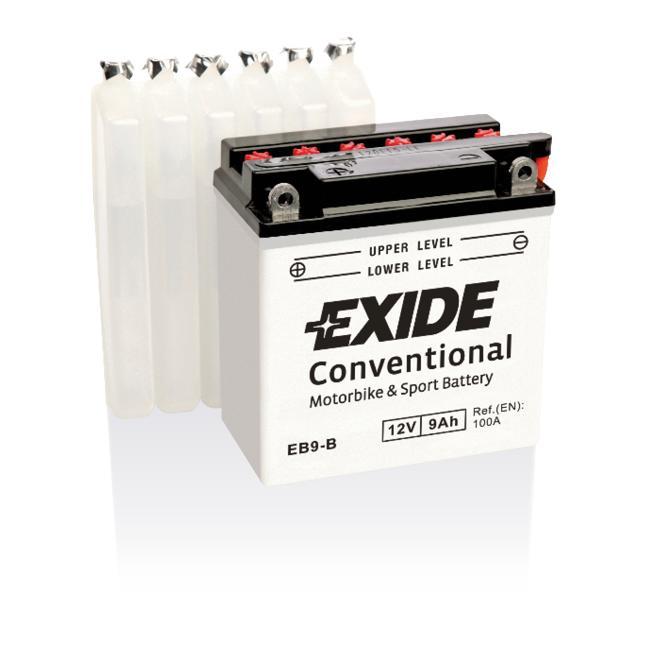 Exide Conventional 12V accu | EB9-B | 12V 9Ah, Auto-onderdelen, Accu's en Toebehoren, Ophalen of Verzenden