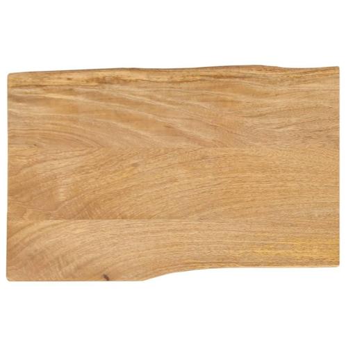 Massief Mangohouten Tafelblad | Tweedekansje | OP=OP, Huis en Inrichting, Tafelonderdelen, Minder dan 50 cm, Tafelblad, 50 tot 100 cm