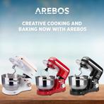 AREBOS Keukenmachine - 1500W - Keukenrobot - 6L - Keukenmixe, Witgoed en Apparatuur, Verzenden, Nieuw