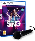 Lets Sing 2023 + 1 Microphone (Nieuw) (PS5 Games), Ophalen of Verzenden, Nieuw