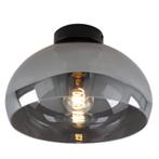 Moderne plafonnière grijs, Arif, Huis en Inrichting, Lampen | Plafondlampen, Ophalen of Verzenden, Nieuw, Glas, Modern