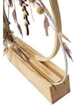 Houten standaard geschikt voor bamboe en metalen ringen 1-2, Ophalen of Verzenden, Nieuw