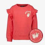 TwoDay meisjes sweater met backprint rood maat 110/116, Nieuw, Verzenden