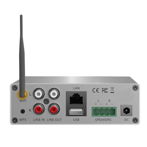 Wifi-Audio Versterker Aquasound Airplay + DLNA 50 Watt, Doe-het-zelf en Verbouw, Sanitair, Bad, Nieuw, Ophalen of Verzenden