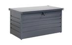 Tuinbox Kussenbox Antraciet 385L metaal afsluitbaar, Verzenden, Nieuw