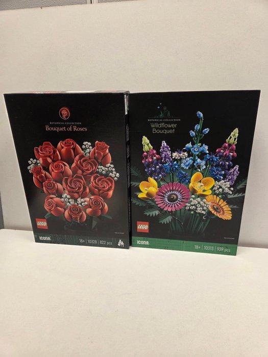 Lego Set - Icons - Rozenboeket - Botanical Collection 10328, Kinderen en Baby's, Speelgoed | Duplo en Lego