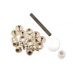 Reparatieset voor drukknopen - 15 delig (Bekleding), Auto diversen, Autogereedschap, Verzenden, Nieuw
