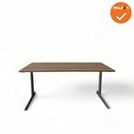 Ahrend 500 slinger bureau tweedehands antraciet nieuw blad, Werkplek, Ophalen of Verzenden, Gebruikt, Bureau