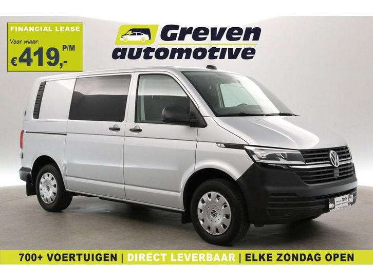 Volkswagen Transporter T6.1 2.0 150PK TDI L1H1 | Aut. |, Auto's, Bestelauto's, Automaat, Diesel, Zilver of Grijs, Volkswagen