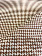 Altowaardig PIED DE POULE stof in gemengd katoen zonder, Antiek en Kunst, Antiek | Kleden en Textiel