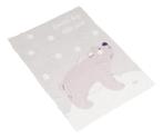 Cangaroo Dreamy Bear Grey 75 x 100 cm Wiegdeken 111870, Verzenden, Nieuw