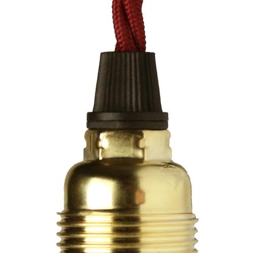Fitting Harrow Messing/Zwart E14, Huis en Inrichting, Lampen | Losse lampen, Ophalen of Verzenden