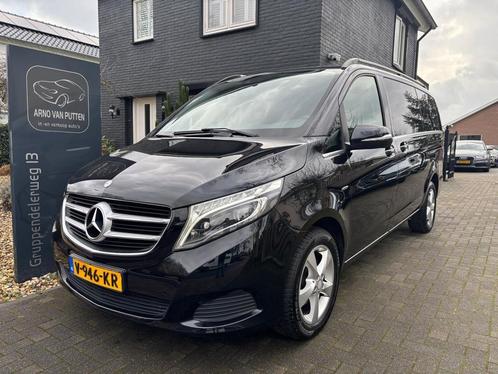 Mercedes-Benz V-Klasse Lang Avantgarde / Dubbele Cabine, Auto's, Bestelauto's, Onderhoudsboekje, Lease, Zwart, Automaat, Overige kleuren