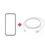 Bundel: iPhone X screenprotector + Lightning kabel 1 meter, Telecommunicatie, Mobiele telefoons | Toebehoren en Onderdelen, Nieuw