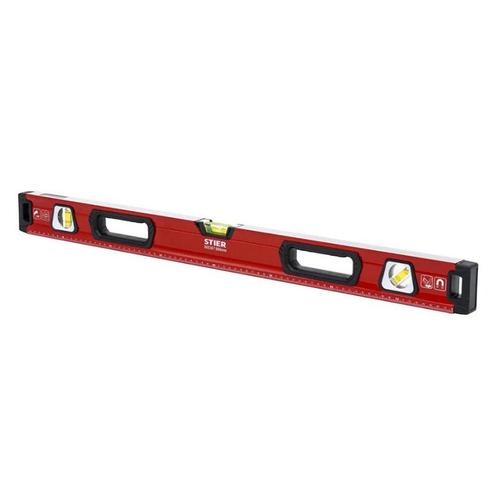 STIER - premium waterpas 80 cm - magneet - 3 niveaus -, Doe-het-zelf en Verbouw, Overige Doe-het-zelf en Verbouw, Verzenden