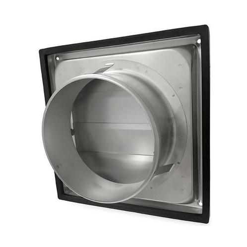 Overdrukrooster BWS Ventilatie Aansluitmaat Ø 125mm RVS, Doe-het-zelf en Verbouw, Sanitair, Ophalen of Verzenden