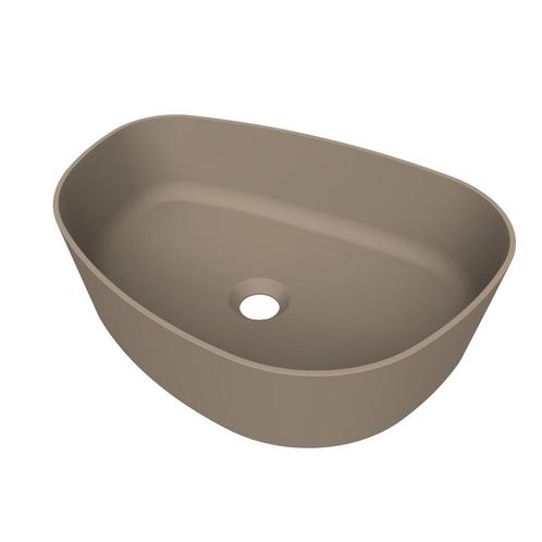 Arcqua Rocker Opbouw Waskom Organisch R 50x37 Mat Truffel, Doe-het-zelf en Verbouw, Sanitair, Overige typen, Nieuw, Ophalen of Verzenden