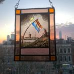 Glas-in-loodraam - 1940-1950 - Herinnering WO2